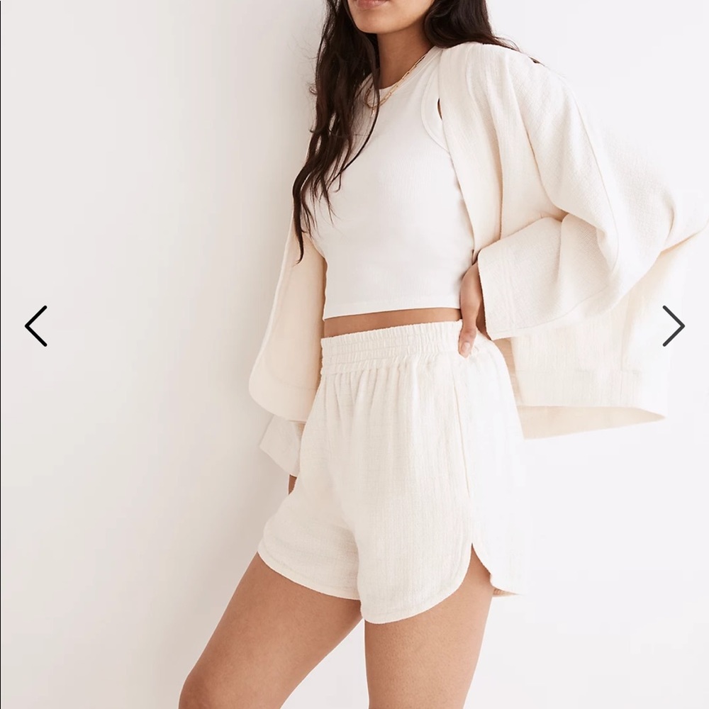 Madewell linen shorts